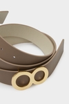 Ocho reversible leather belt