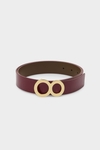 Ocho reversible leather belt