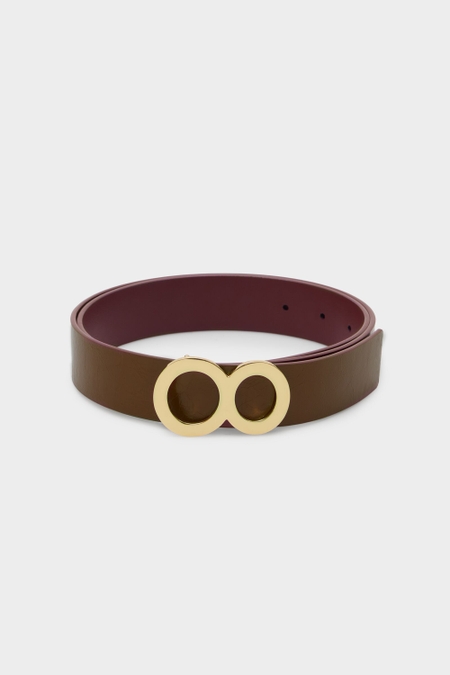 OCHO REVERSIBLE LEATHER BELT