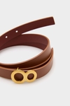 Ocho reversible leather belt