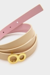 Ocho reversible leather belt