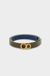 Ocho reversible leather belt