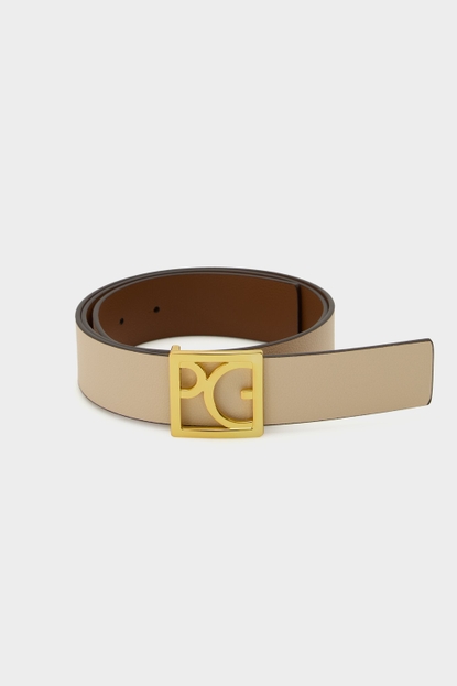 PG CUBE REVERSIBLE LEATHER BELT