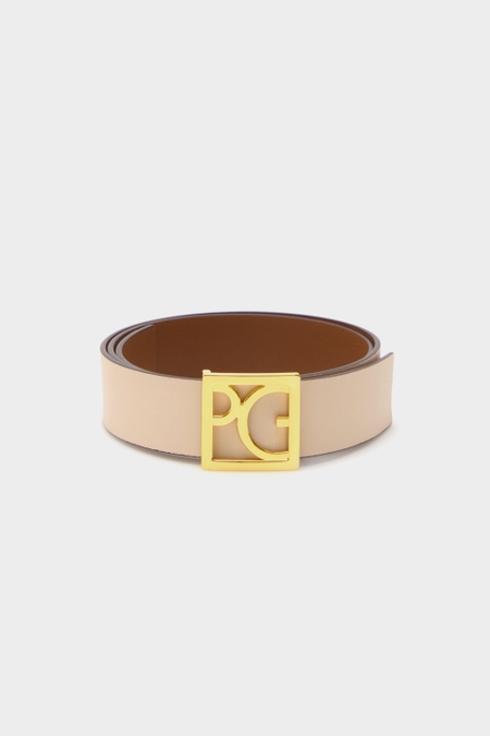 PG CUBE REVERSIBLE LEATHER BELT