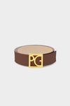 PG Cube reversible leather belt