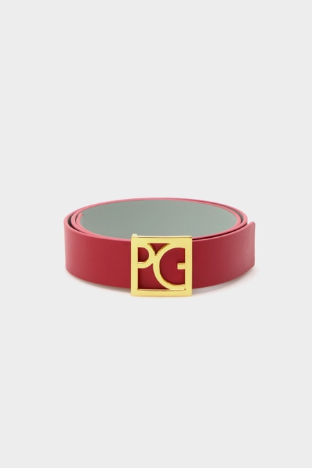 PG CUBE REVERSIBLE LEATHER BELT