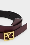 Cubo PG reversible leather belt