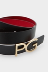 PG reversible leather belt