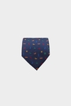 Tetris silk tie