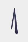 Tetris silk tie