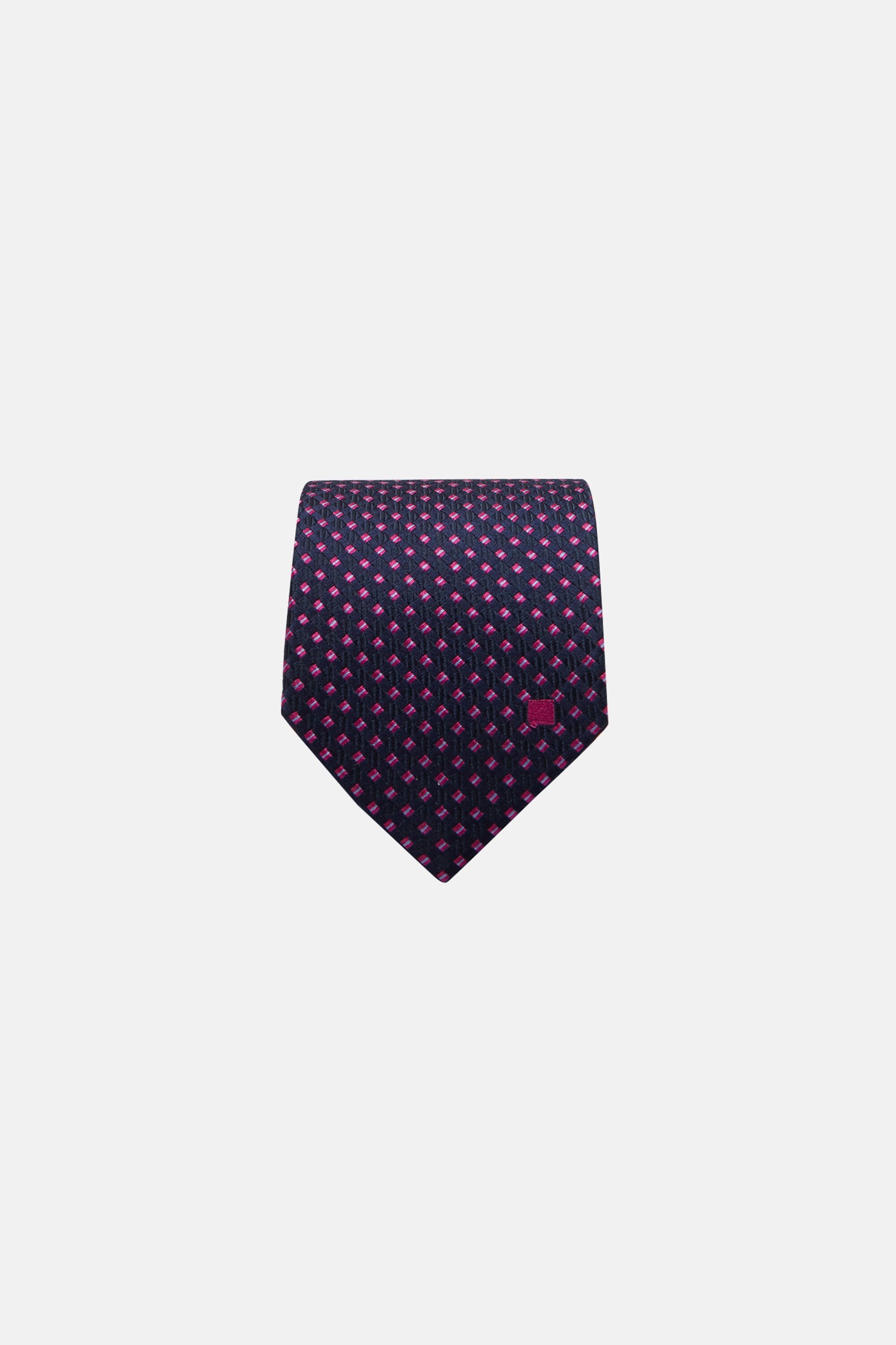 Corbata seda cubitos