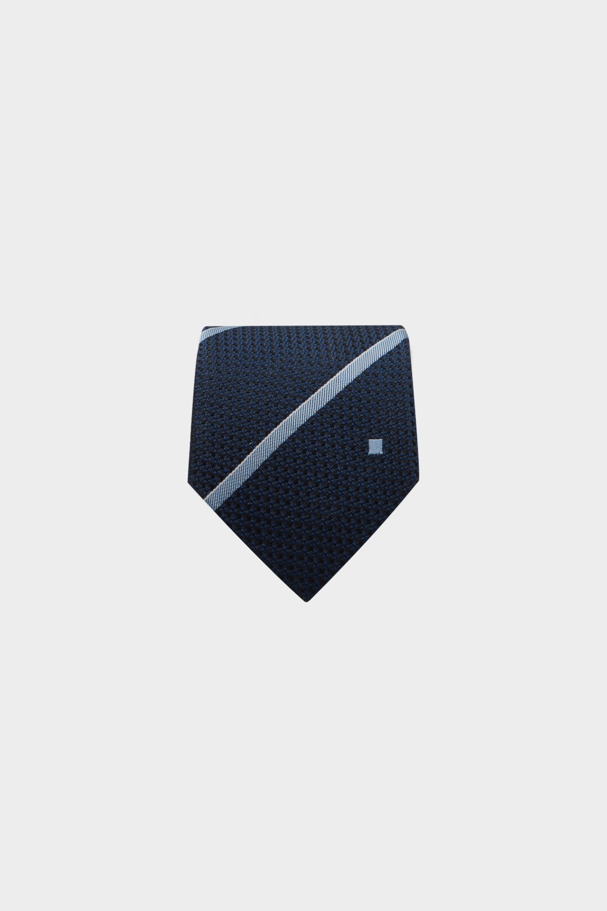 STRIPED SILK TIE