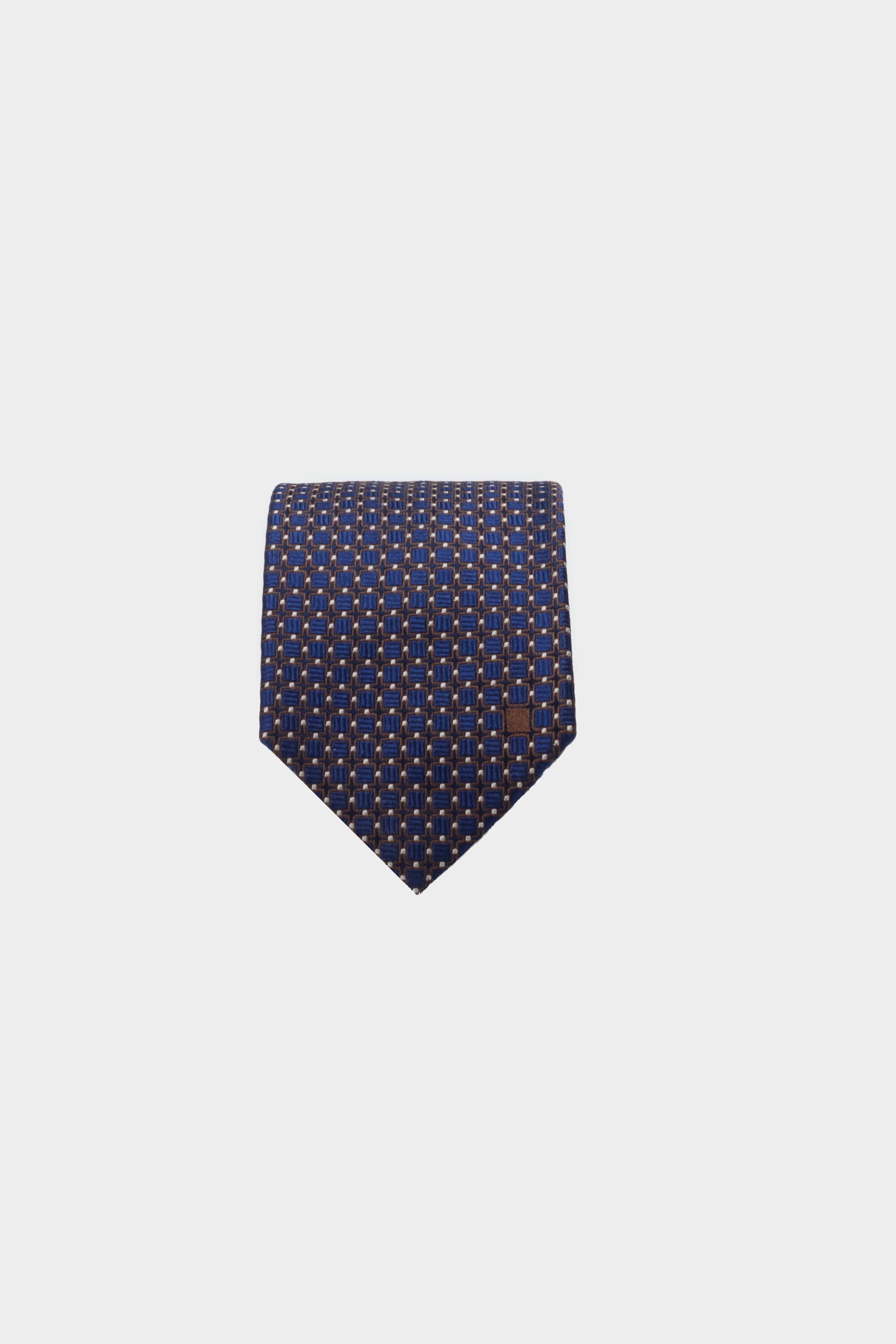 Cubes silk tie