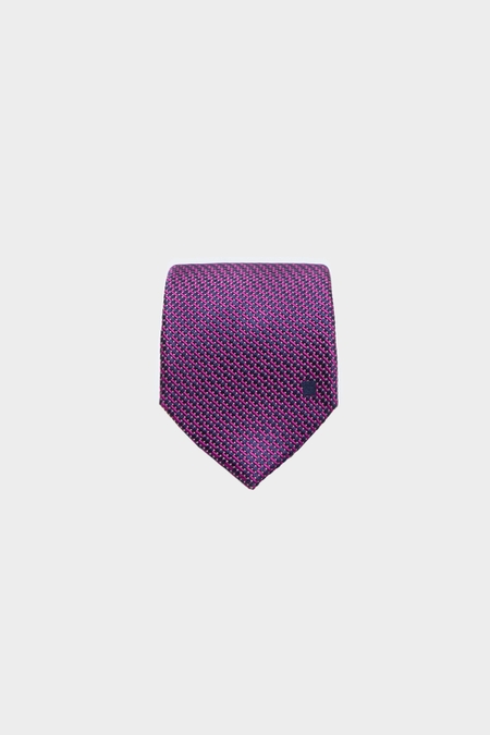 MOTIFS TEXTURED SILK TIE