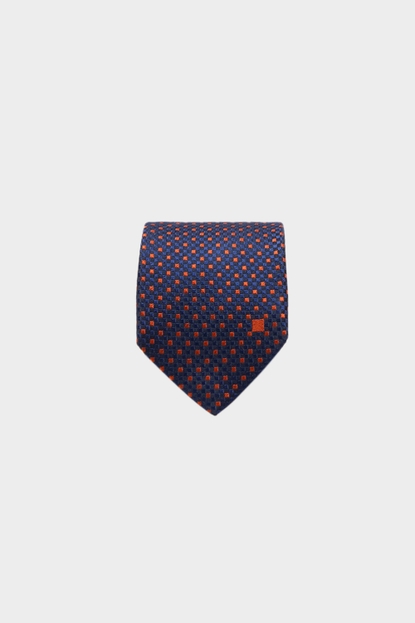 CUBES TEXTURED SILK TIE