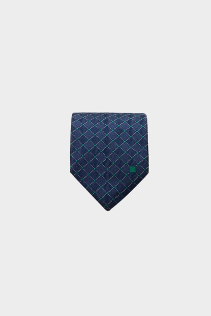 CUBES POLKA DOTS SILK TIE