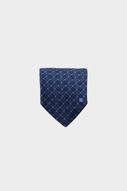 CUBES POLKA DOTS SILK TIE