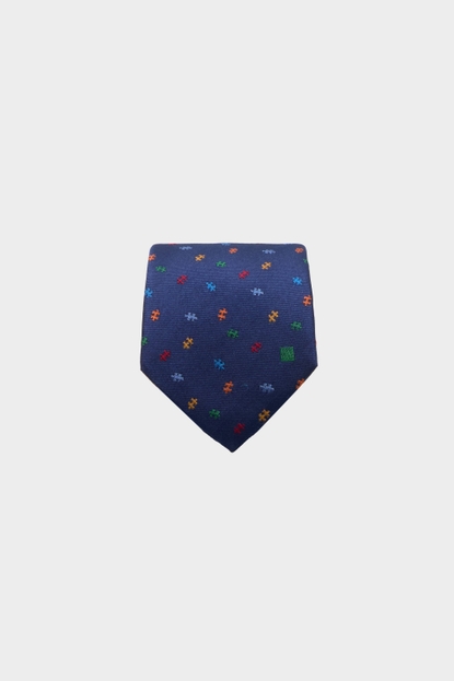 PUZZLE SILK TIE