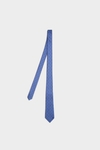 Polka dots silk tie