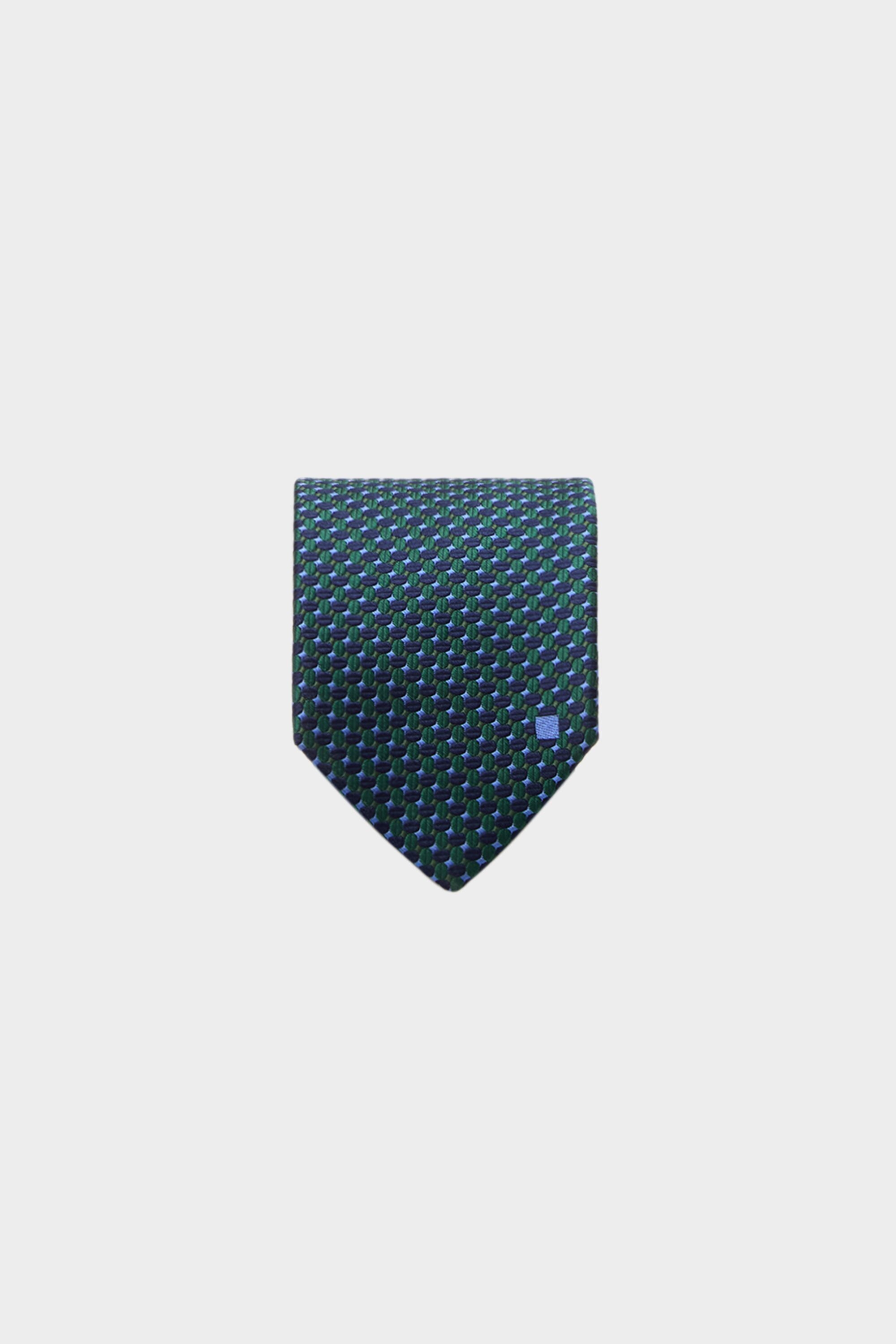 Motifs silk tie