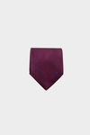 Polka dots silk tie
