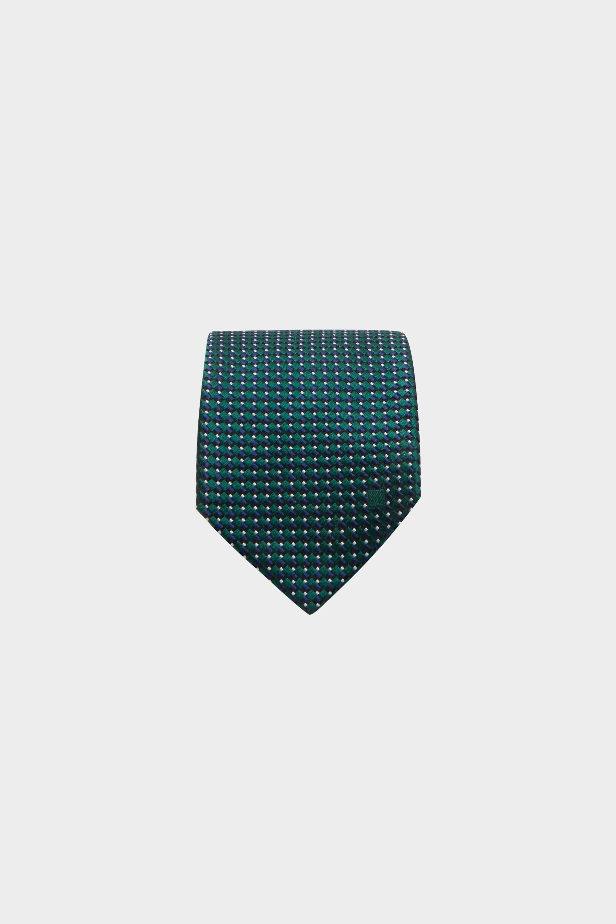 Motifs silk tie