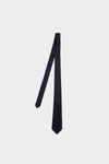Textured silk tie