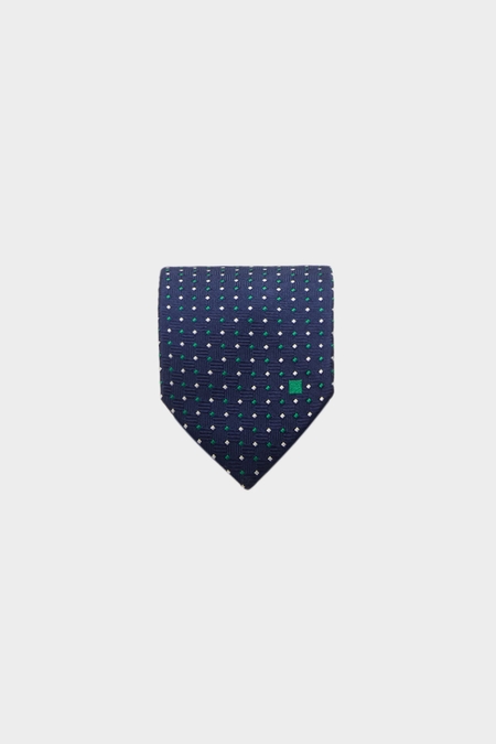 MINI CUBES SILK TIE