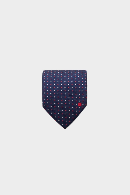 MINI CUBES SILK TIE