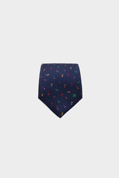 CHESS SILK TIE