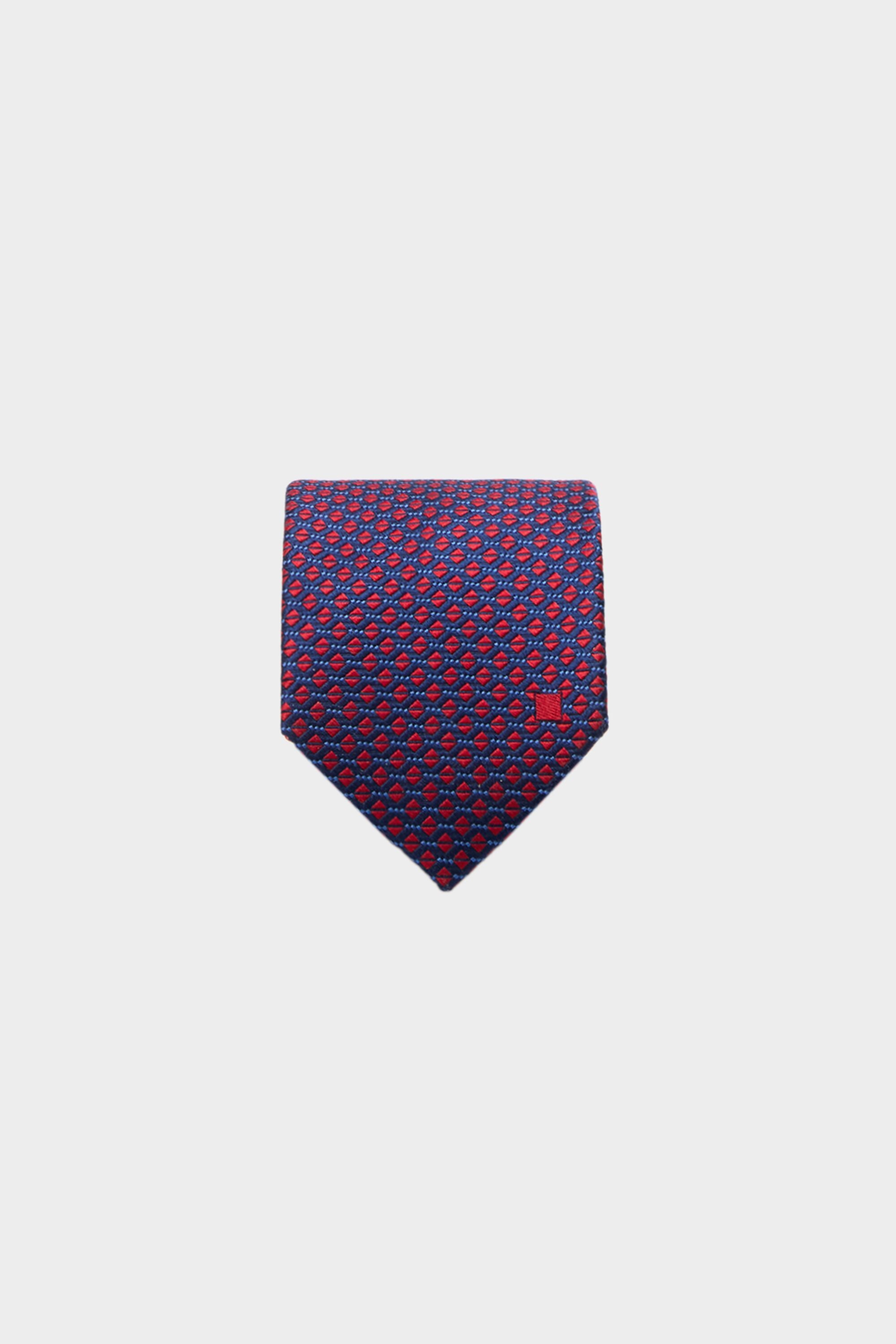 Cubes silk tie