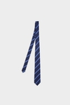Striped silk tie