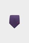 Motifs silk tie