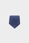 Polka dots silk tie