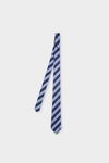 Striped silk tie