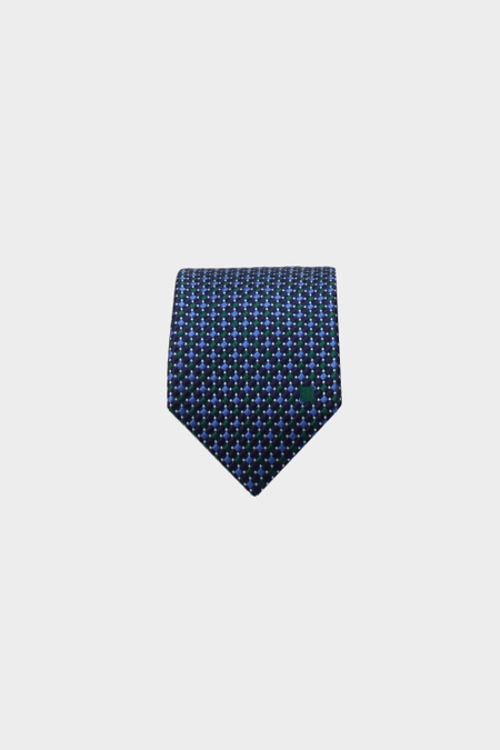 CUBES TEXTURED SILK TIE