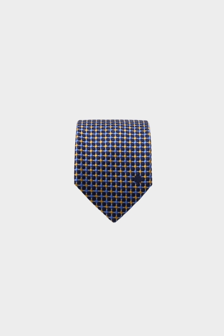 CUBES TEXTURED SILK TIE