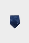 Mini cubes silk tie