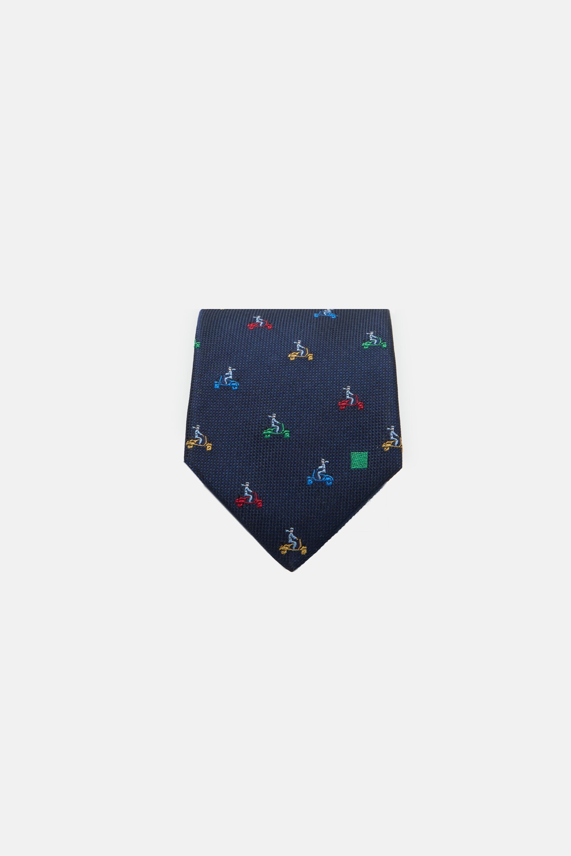 Vespa silk tie