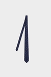 Golfers textured silk tie