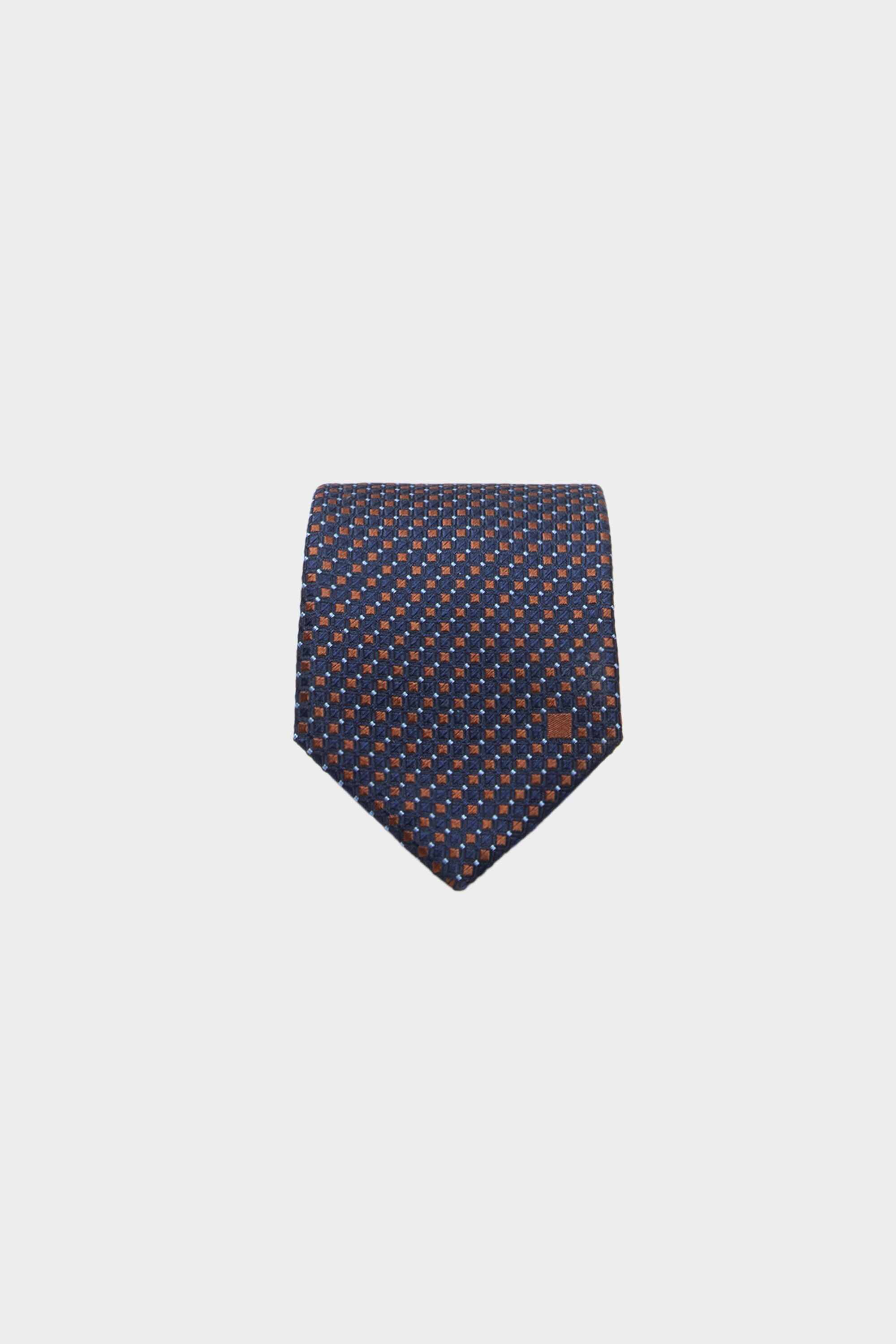 Cubes silk tie