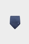 Polka dots silk tie