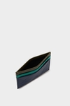 Origami leather card holder