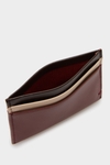 Sail leather card holder