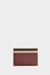 Sail leather card holder