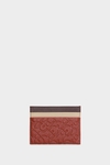 Origami double card holder