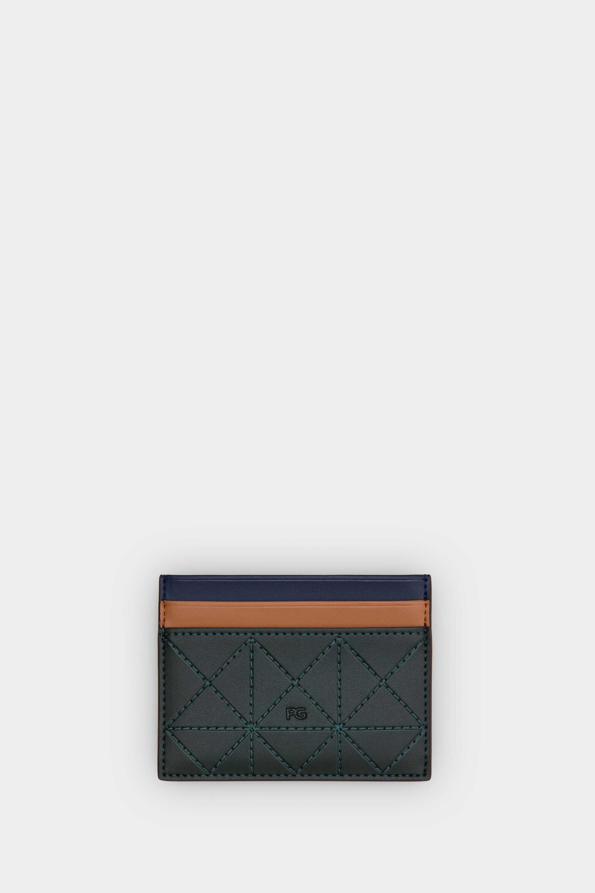 Origami double card holder