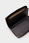 Combinación Única zipped continental wallet