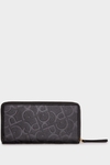 Combinación Única zipped continental wallet