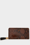 Samburu zipped continental wallet